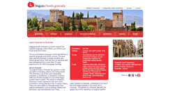 Desktop Screenshot of linguagranada.com